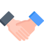 hand shakes